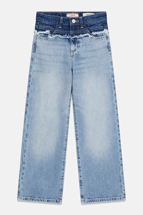 Guess Jeansy regular dziecięce niebieskie J6BA05 D2202