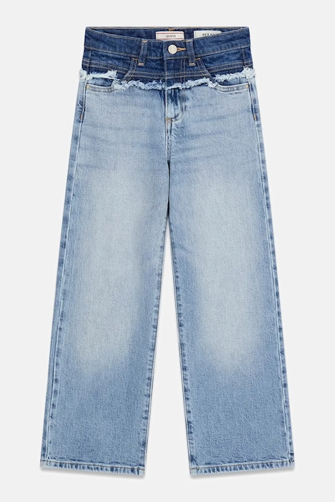 Guess Jeansy regular dziecięce niebieskie J6BA05 D2202