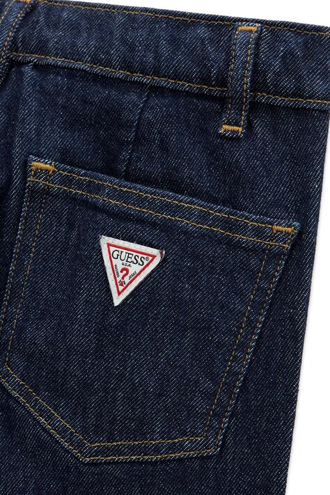 Guess джинси wide leg дитячі — AW26-SJGZZR, темно-синій — фото 4