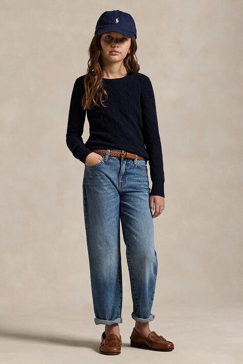 Polo Ralph Lauren джинси straight дитячі — AW26-SJGZZZ, блакитний — фото 4