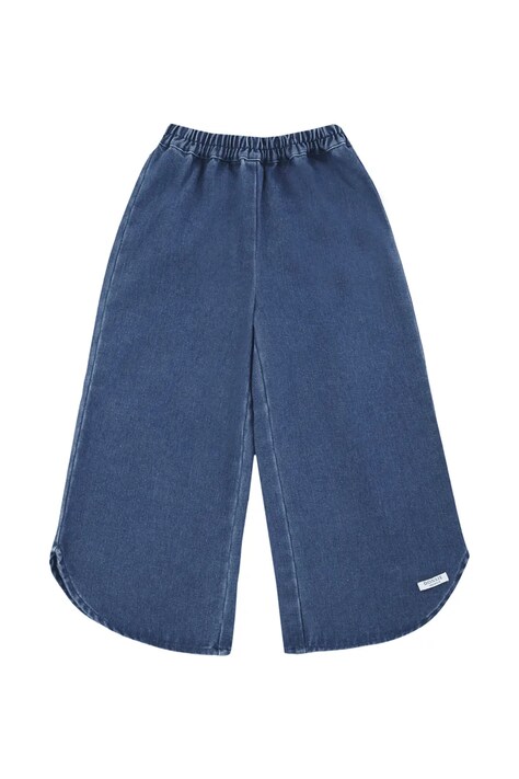 Donsje jeansy wide leg dziecięce Hauke Denim Trousers niebieskie 4124700