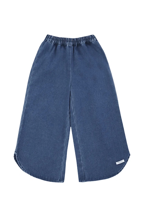 Donsje jeansy wide leg dziecięce Hauke Denim Trousers niebieskie 4124700