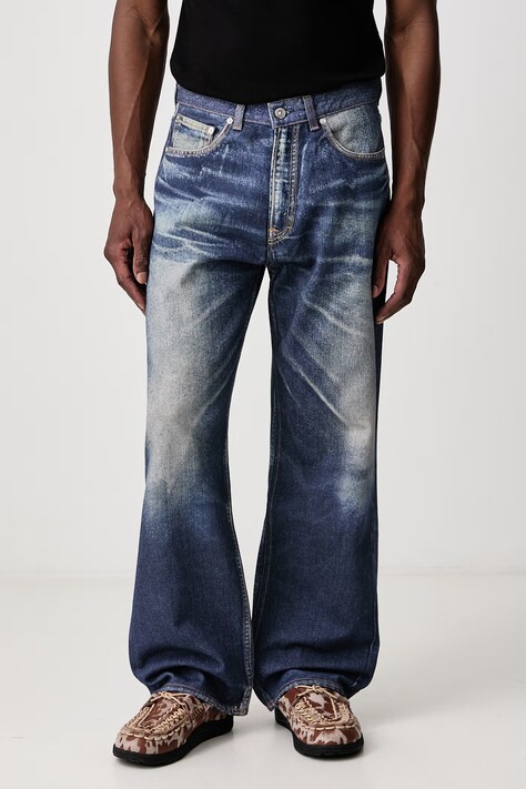 Our Legacy Straight jeans Men's blue M4265TAZ