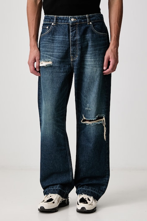 Represent Jeansy relaxed fit męskie niebieskie MLM100571
