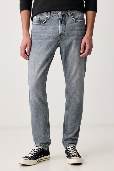 Marc O'Polo Jeansy slim taper męskie niebieskie 5000009733