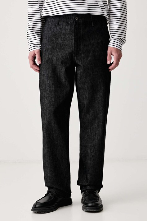 rag & bone Jeansy regular męskie czarne RX3726F2RBW