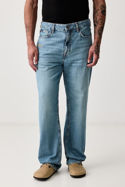Guess Jeans Jeansy relaxed fit męskie niebieskie M6BAB3 D1873