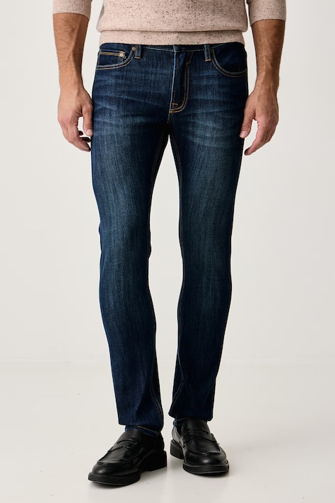 Guess Skinny traperice za muškarce MIAMI mornarsko plave M6BAN1 D2601