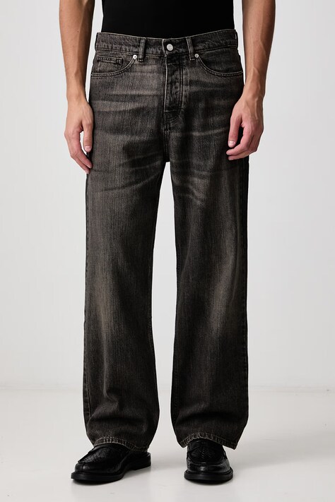 Drôle de Monsieur Jeansy straight męskie zielone M-BP216-CO338