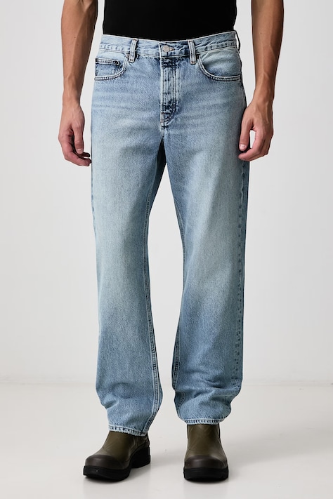 Frame THE STRAIGHT JEAN jeansy straight męskie niebieskie LMHST105