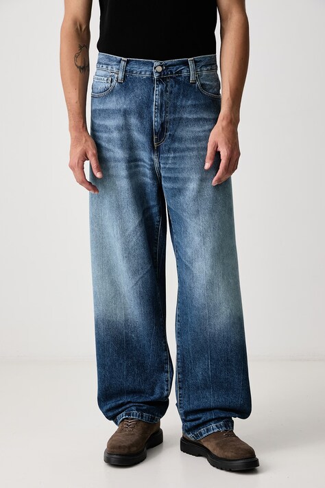 Carhartt WIP Landon дънки свободни мъжки сини I030468.017X