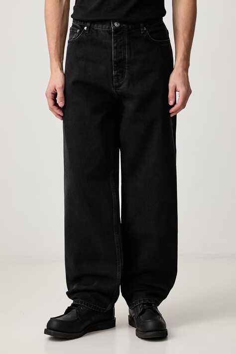 Off-White Half Arrow blugi relaxed fit pentru bărbați negri 44MYA19DF26D001019
