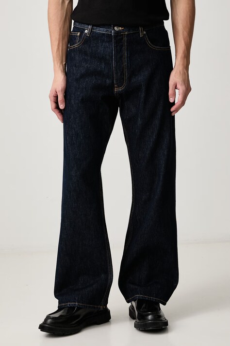 Off-White Half Arrow blugi relaxed fit pentru bărbați albaștri 44MYA18JF26D004460