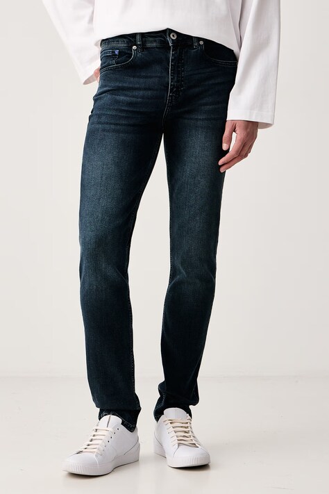 Karl Lagerfeld Jeans Skinny Ανδρικά σκούρα μπλε B4M10030