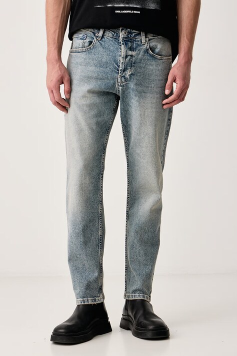 Karl Lagerfeld Jeans Tapered Ανδρικά μπλε B4M10029
