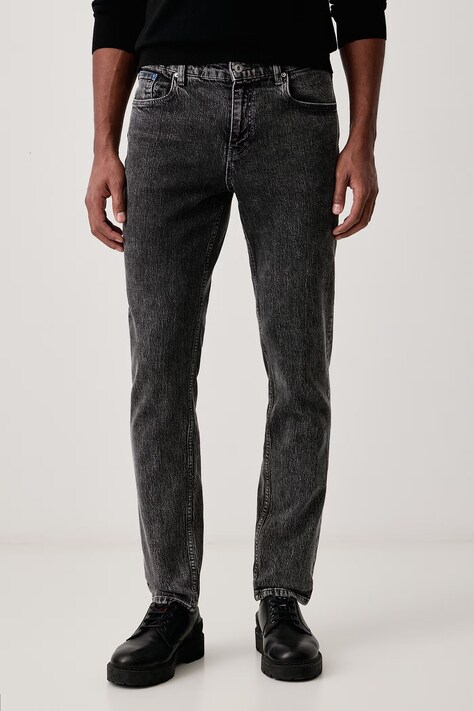 Karl Lagerfeld Jeans Rifle slim fit pánske čierne B4M10025