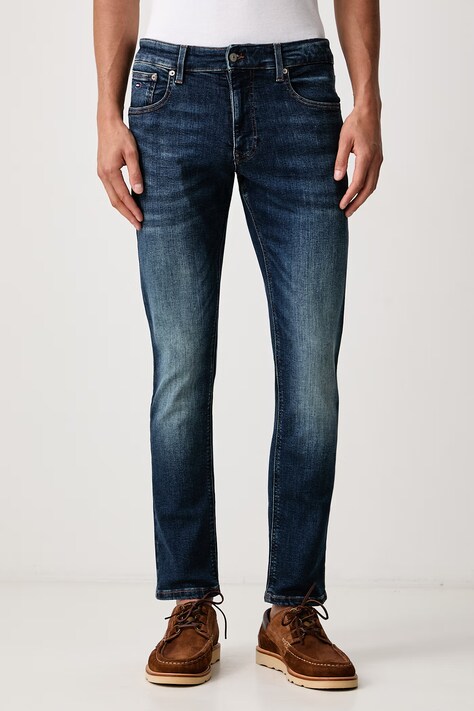 Tommy Jeans Jeansy slim fit męskie niebieskie DM0DM21890