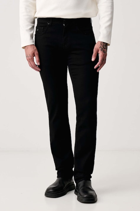 Karl Lagerfeld Дънки regular мъжки черни 564881.265501