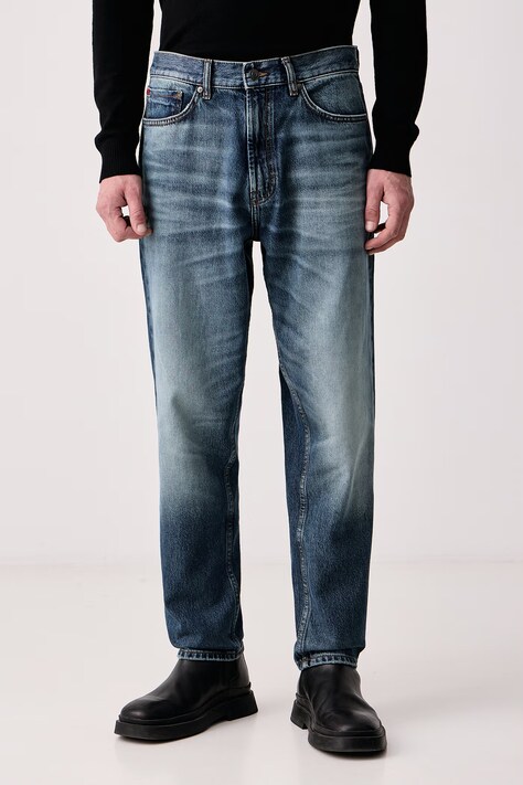 HUGO Τζιν relaxed fit ανδρικά HUGO μπλε 50568097