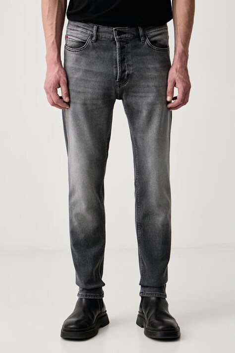 HUGO Τζιν tapered ανδρικά HUGO γκρί 50568079