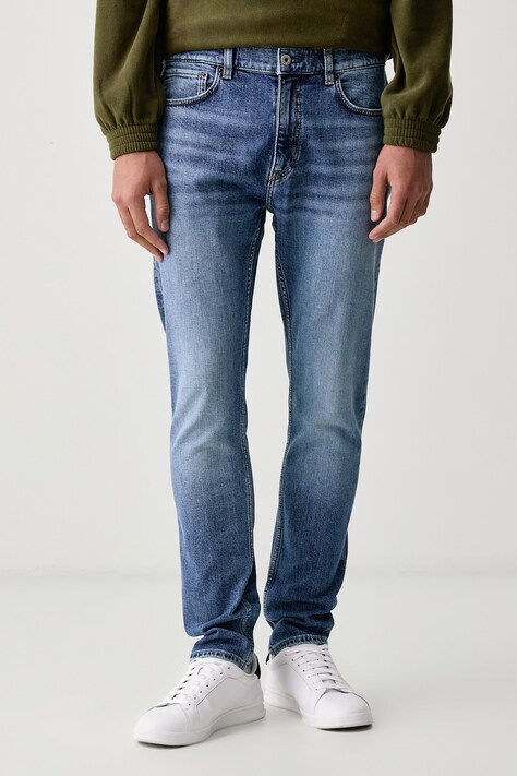 HUGO Blue Extra slim kavbojke moške Zane modre 50570884