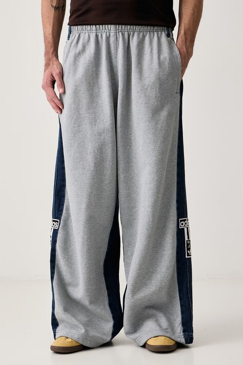 adidas Originals Spodnie dresowe męskie bawełniane Adibreak szare KQ8895