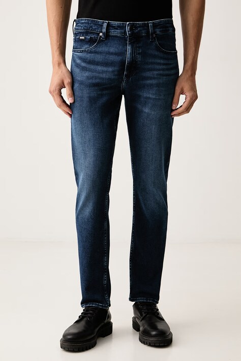 BOSS rifle slim fit pánske C-Delaware modré 50568807