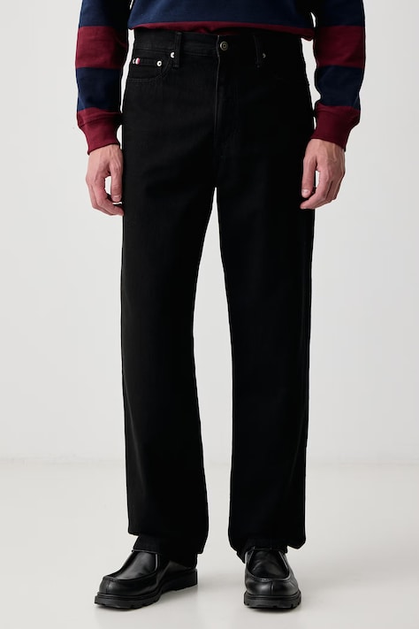 Tommy Hilfiger Relaxed fit traperice za muškarce crne MW0MW44895