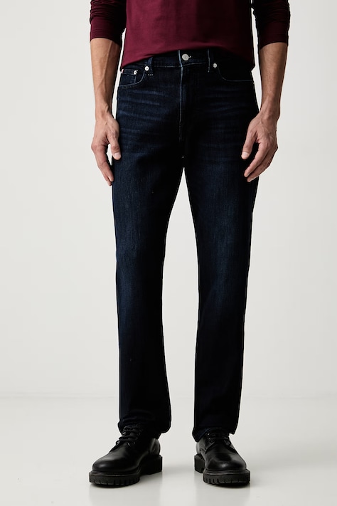 Tommy Hilfiger jeansy straight męskie granatowe MW0MW44924