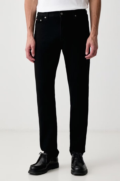 Tommy Hilfiger Slim fit Ανδρικά μαύρα MW0MW44919