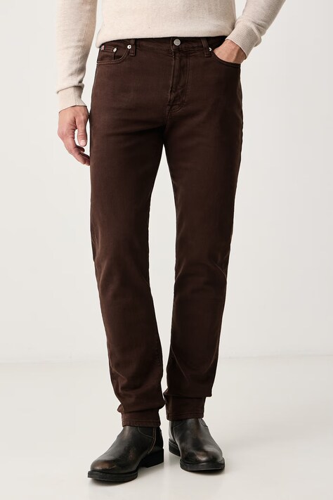 Tommy Hilfiger Дънки мъжки кафяви MW0MW44914