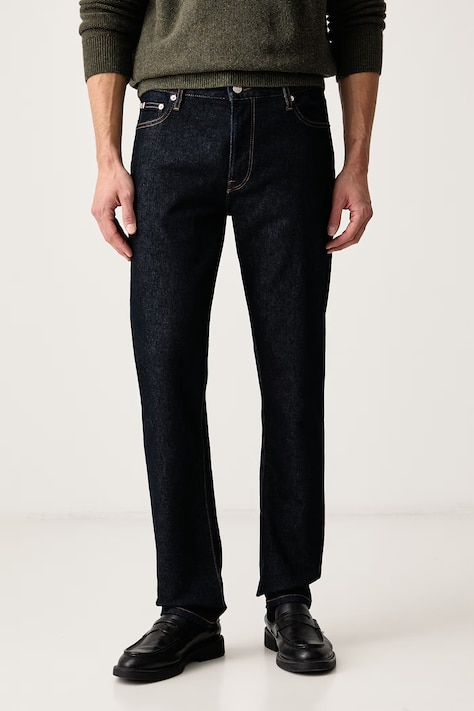 Tommy Hilfiger Ίσια Ανδρικά σκούρα μπλε MW0MW44913