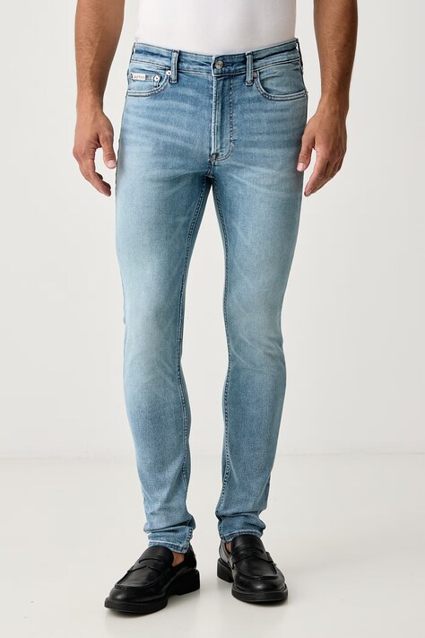 Calvin Klein Jeans Дънки skinny сини LV04RH914G
