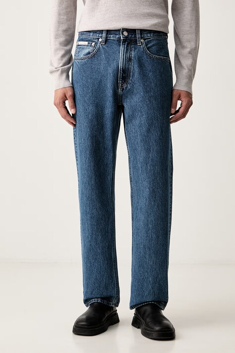 Calvin Klein Jeans straight traperice za muškarce plave LV04RH700G