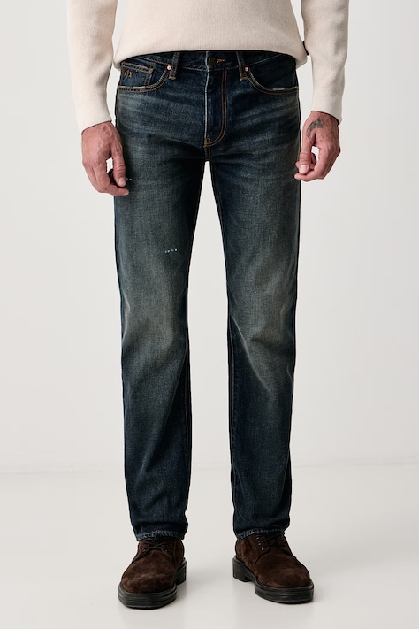 Armani Exchange Jeansy straight męskie granatowe XM000069 AF28151