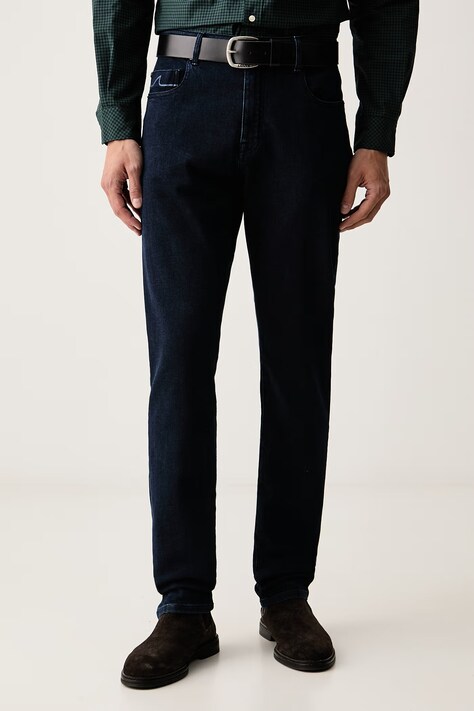 Paul&Shark jeansy slim fit męskie granatowe 15314120
