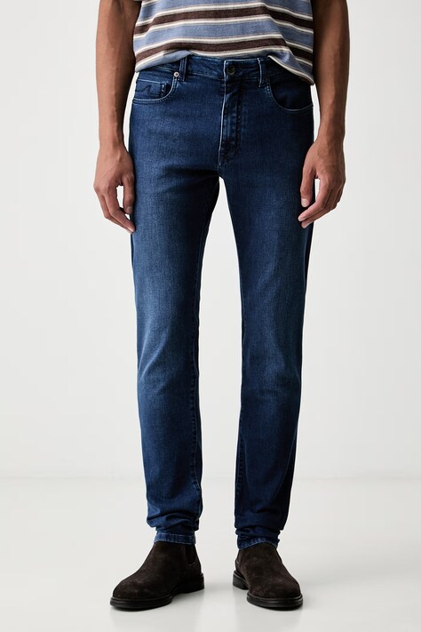 Paul&Shark jeansy slim fit męskie granatowe 15314101