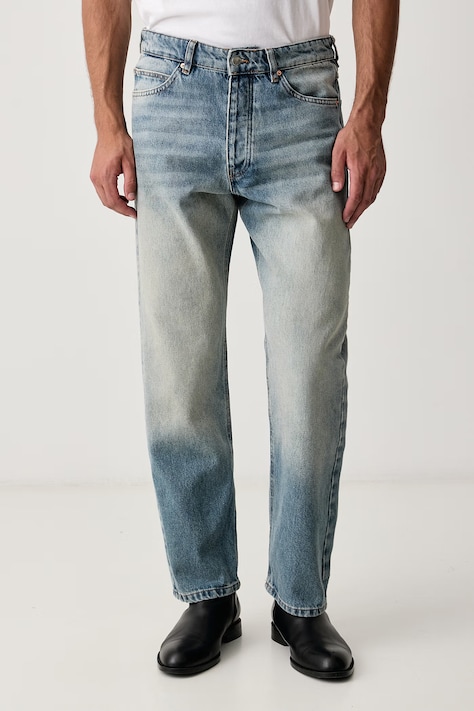 United Colors of Benetton Rifle relaxed fit pánske modré 4NUHUE029