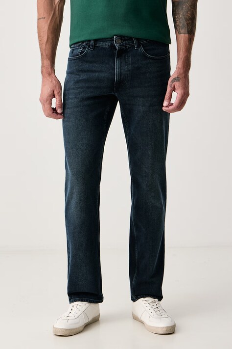 Trussardi Jeansy slim fit męskie niebieskie P403H104773N