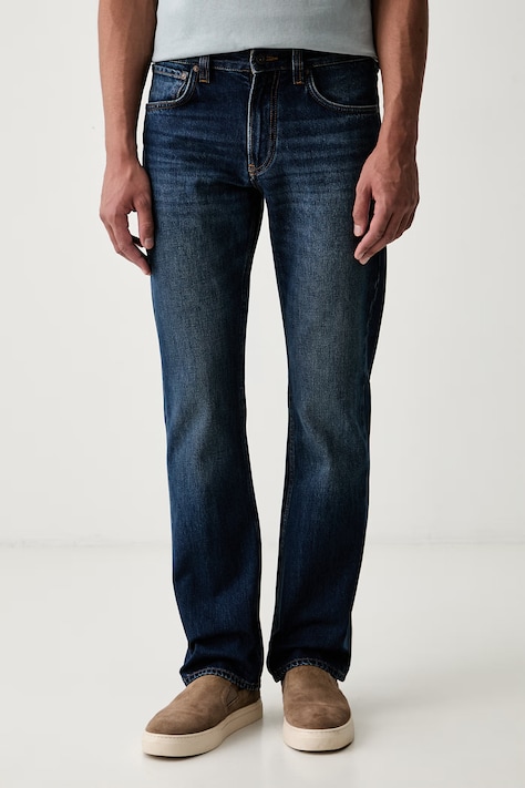 Emporio Armani jeansy regular męskie niebieskie EM006386 AF29774