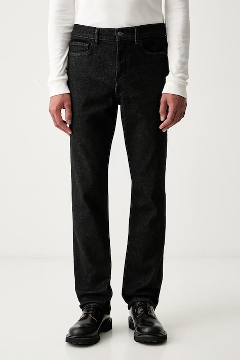 Zadig&Voltaire straight traperice za žene JOHN crne WMJE01203