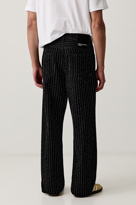 Karl Lagerfeld Jeans джинси relaxed fit чоловічі — AW26-SJMZTO, чорний — фото 3