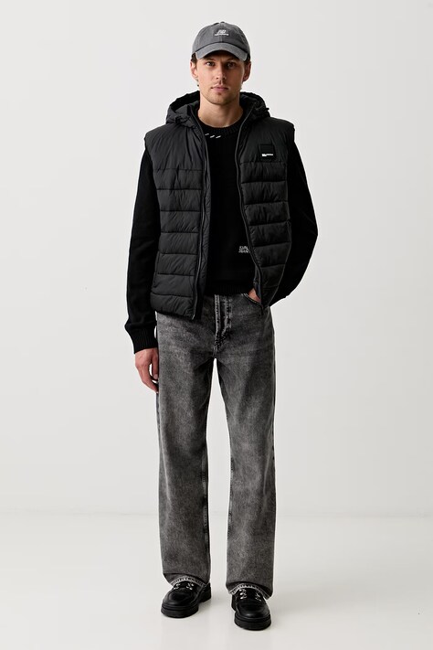 Karl Lagerfeld Jeans джинси relaxed fit чоловічі — AW26-SJMZTW, сірий — фото 2