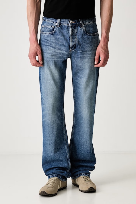 A.P.C. Rescue jeansy straight męskie niebieskie COHAD.H09010