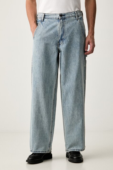 Levi's jeansy relaxed fit męskie EXTRA BAGGY UTILITY niebieskie 0081K
