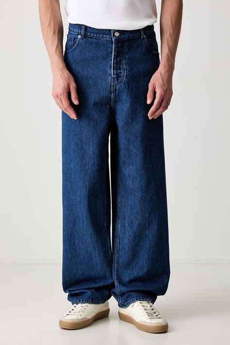 Drôle de Monsieur jeansy regular męskie niebieskie L-BP199-CO123