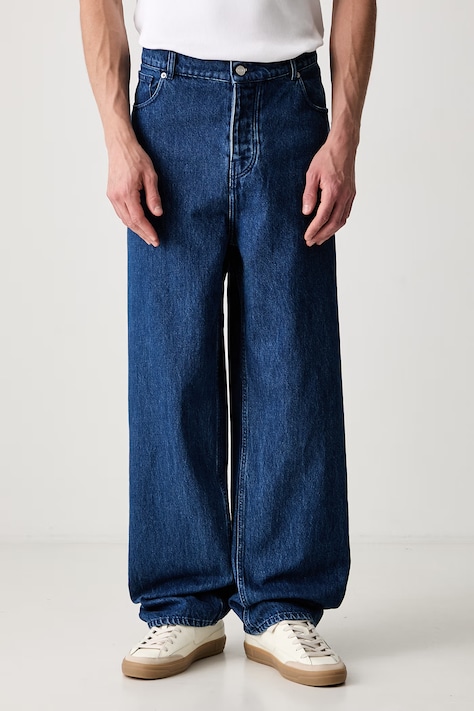 Drôle de Monsieur jeansy regular męskie niebieskie L-BP199-CO123