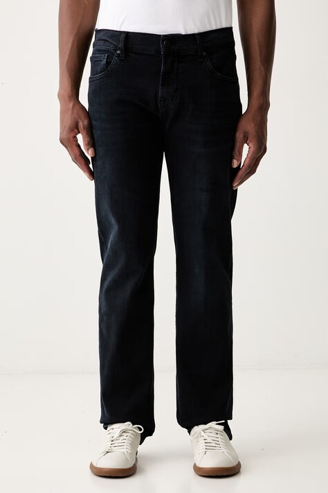 7 FOR ALL MANKIND jeansy regularne męskie granatowe 7TE10C51