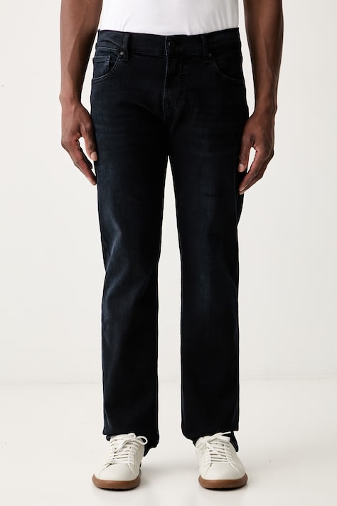 7 FOR ALL MANKIND jeansy regularne męskie granatowe 7TE10C51
