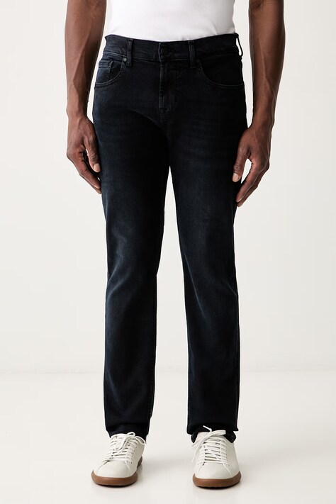 7 FOR ALL MANKIND jeansy męskie granatowe 7TC40C51